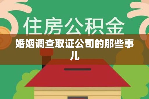 萍乡婚姻调查取证公司的那些事儿