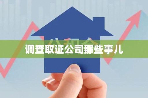 萍乡调查取证公司那些事儿