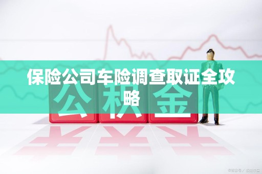 萍乡保险公司车险调查取证全攻略