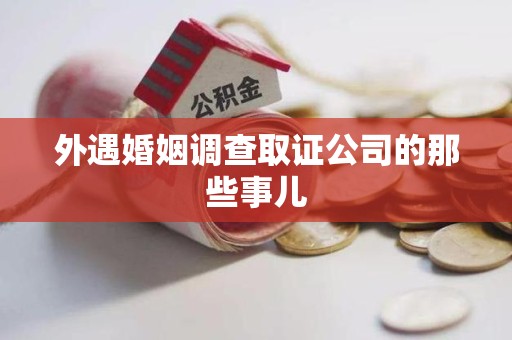 萍乡外遇婚姻调查取证公司的那些事儿