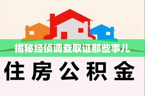 萍乡揭秘经侦调查取证那些事儿
